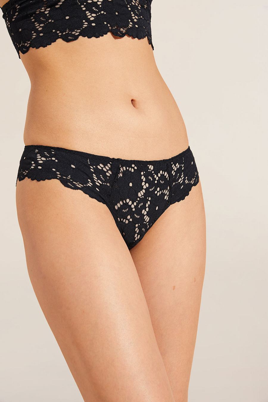 Black Women Eberjey Naya Bikini Panty | NJP4722PM