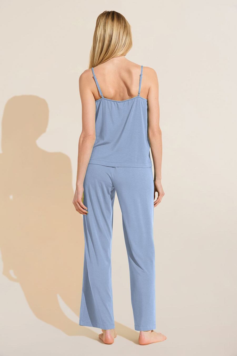 Blue Women Eberjey Gisele TENCEL™ Modal Cami & Pant PJ Set Pajamas | ZCP1237DL